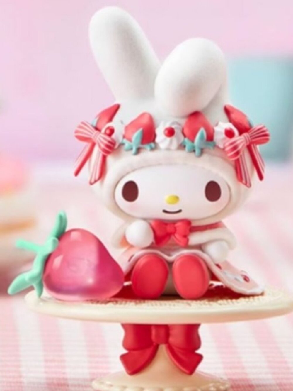 MINISO Sanrio My Melody Afternoon Tea Party Figure - Snow Strawberry
